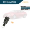 AKS KEYS Replacement for Kia Key Fob (4 Buttons) That