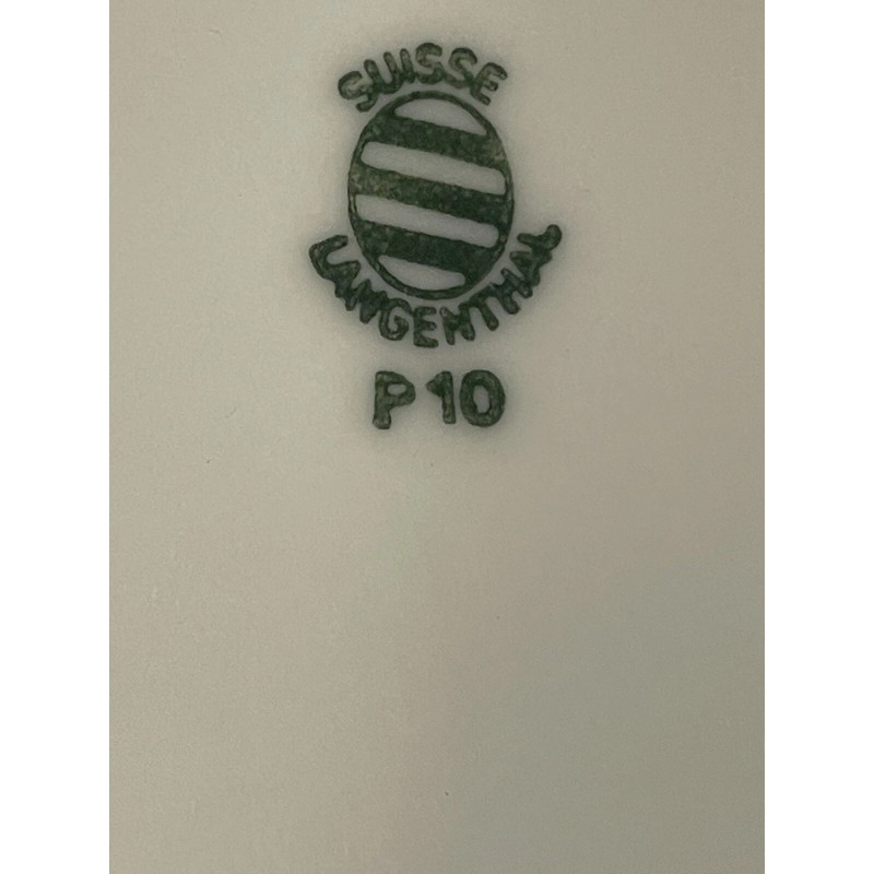 Langenthal Suisse Langenthal P10 Art Deco 12” Dinner Plate **EXTREMELY