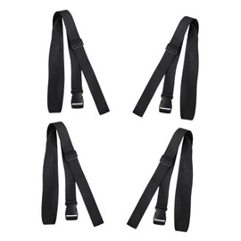 KICHOUSE Adjustable Yoga Mat Carrier Strap 4pcs Set Buckle for Luggage Yoga Mat and Travel