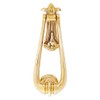 From The Anvil Polished Brass Loop Door Knocker