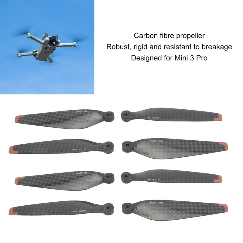 2 Pairs Propellers Blades Replacement Professional Low Noise Propellers Paddle