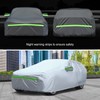 KEYOOG 6-layer Full Car Cover Is All-weather Waterproof, Universal In
