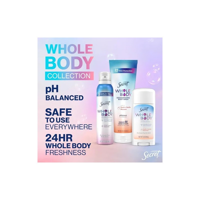 Desodorante Intimo Mujer Cuerpo Entero Secret Whole Body