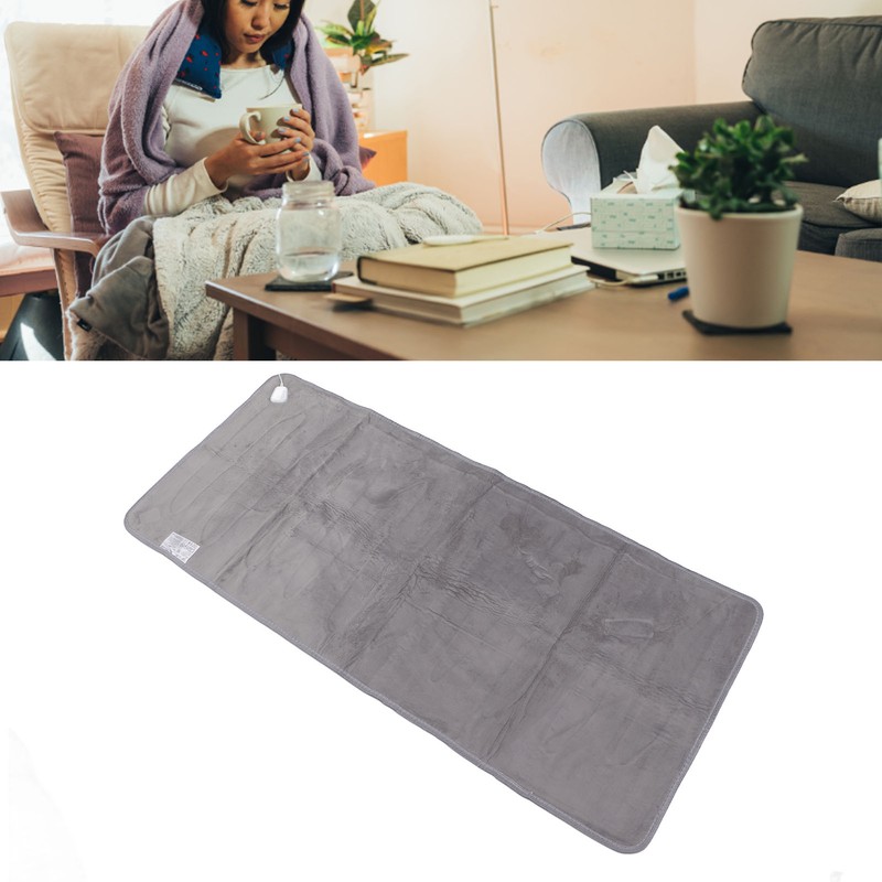 Heated Blanket Soft Flannel 150x70cm Portable Comfortable Warm Electric Throw