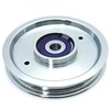 BIGBearing Solid Steel Billet Idler Pulley Rebuildable for eXmark 1-633109