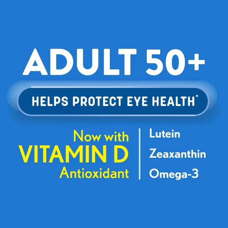 Ocuvite Adultos 50 + Vitaminas Para Los Ojos 50 Softgels