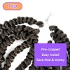 LOCSBYHAND 14 Inch Short Pre-looped/twisted Passion Twist Crochet Hair 4