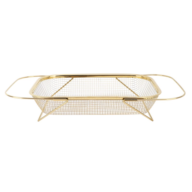 Over The Sink Colander Strainer Basket Stainless Steel For Kitchen