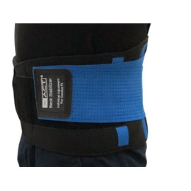 scarlet health Xact Back Strap for Stabilisation and Posture Correction, Relieves Pain, for Men and Women, Sizes S - XXL (Blue, M)