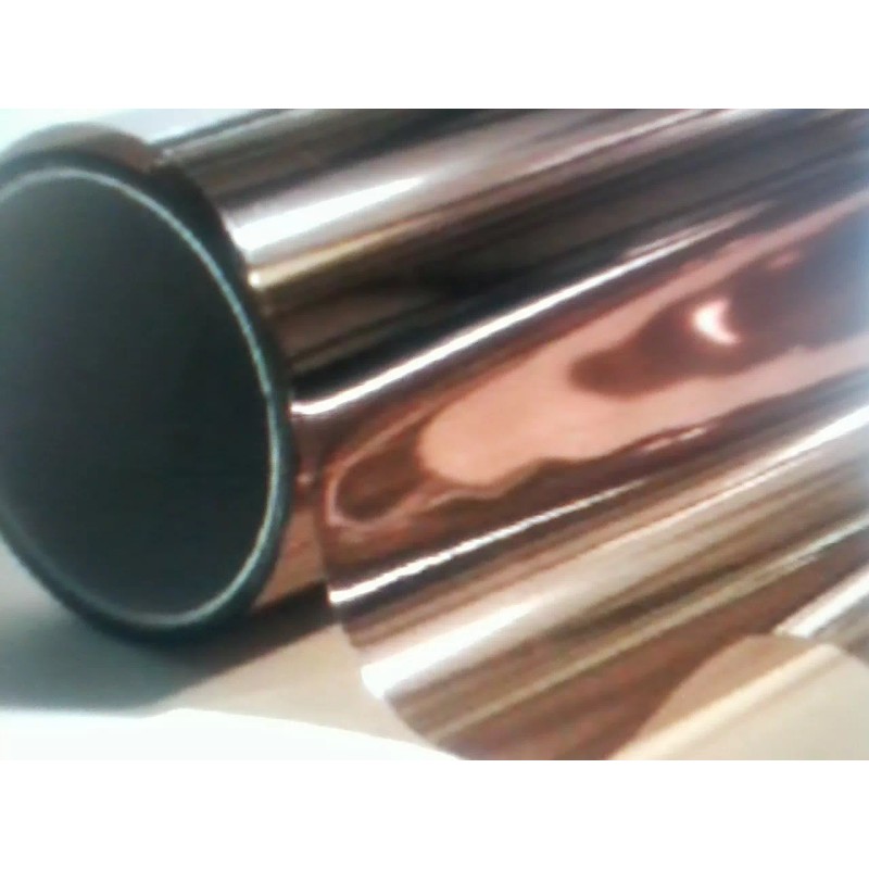 PROLINE FILMS BRONZE REFLECTIVE 15"x 10' PROLINE WINDOW FILM COLOR