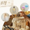 DiCUNO Hanging Lantern Extension Cord Cable, E26 Pendant Light Socket