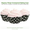 Regency Wraps Greaseproof Professional Grade Baking Cups, Pack of 40,