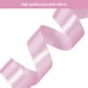 YOUYIKE 3 Pieces 22 m Pink Satin Ribbon, 25mm Wide