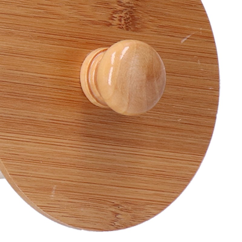 MOUMOUTEN Coffee Storage Containers, 3 Pieces Tea Containers Bamboo Lid