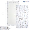 Medi Partners Fitted Sheet 60 x 120 cm 100% Cotton