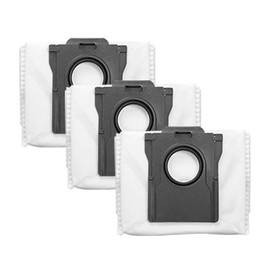 dreame Robot Vacuum Dust Bags, 4L Vacuuming Bags for Collecting Hair, Dirt, Dust, and Debris (3pcs) for L10s Plus / L10s Pro Gen2/D10 Plus Gen2