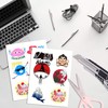 A-SUB Photo Sticker Label Sticker A4 Glossy Paper Uncut Stickable