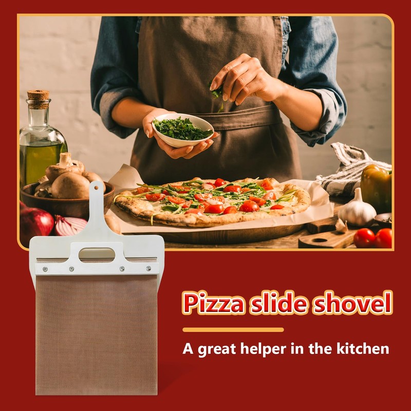 Fried Egg Flipper Spatula, Spatula 30 cm 2-in-1 Non-Stick Flipper