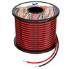 22awg Silicone Electrical Wire Cable 200ft [Black 100ft Red 100ft]