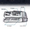 PIT66 LED Headlight Assembly Compatible with 99-02 Chevy Silverado 1500