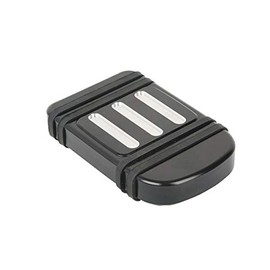 TCMT Black Brake Pedal Pad Cover Fit For Harley Dyna 2012-2016 Softail 1986-2017 Touring Electra Glide Street Glide Road King Road Glide 1980-2023