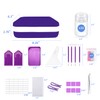 LIRUNQIU Diamond Painting Storage Containers, 30 Slots Diamond Painting Accessories