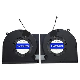 ZHAWULEEFB Replacement New CPU+GPU Cooling Fan for Razer Blade 14" (2023) RZ09-0482 RZ09-0482x FQFJ DFS5K12B05F75A FQFK DFS5K12B15E6AA DC5V 0.5A