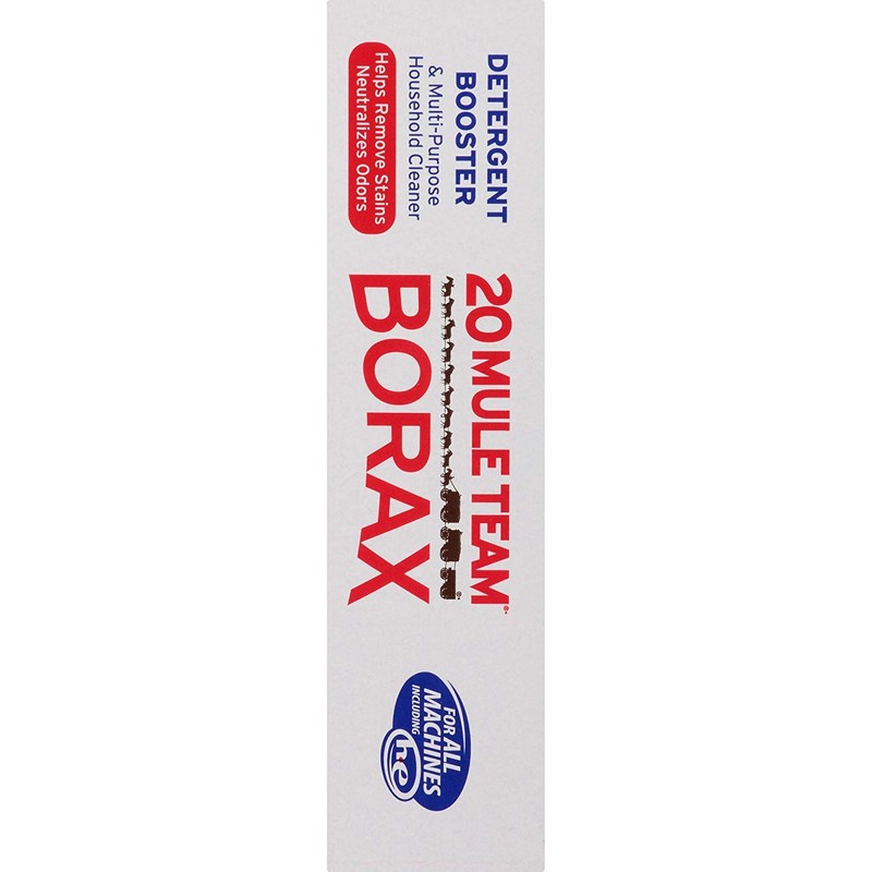 Borax Laundry Booster 65oz (Pack of 8) | Bundle Edition