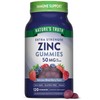 Nature's Truth Zinc Gummies for Adults | 50mg | 120