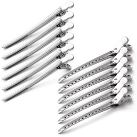SCIOLTO Dakar Hair Clips, Set of 12, Hairpins, Bangs, Hair Clips, Full Length 0.37 inches (9.5 mm), Stainless Steel, Professional Hairdresser, Men's, Women's, Fashionable