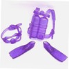 VICASKY 5 Sets Doll Diving Equipment Swimming Dive Scuba for
