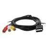 RUITROLIKER 6ft 3RCA Audio Video AV Composite Kabel für Dreamcast