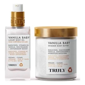 Estuche De Belleza Truly Crema Corporal Con Brillo + Aceite