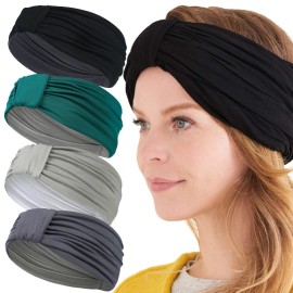 Unbranded Sweatband Head Band Yoga Gym Running Sweat Headband Gym Workout Sports Hair Band - (B85-10)