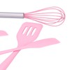Cooking Spatula Set Silicone Baking Scraper Heat Resistant Egg Beater