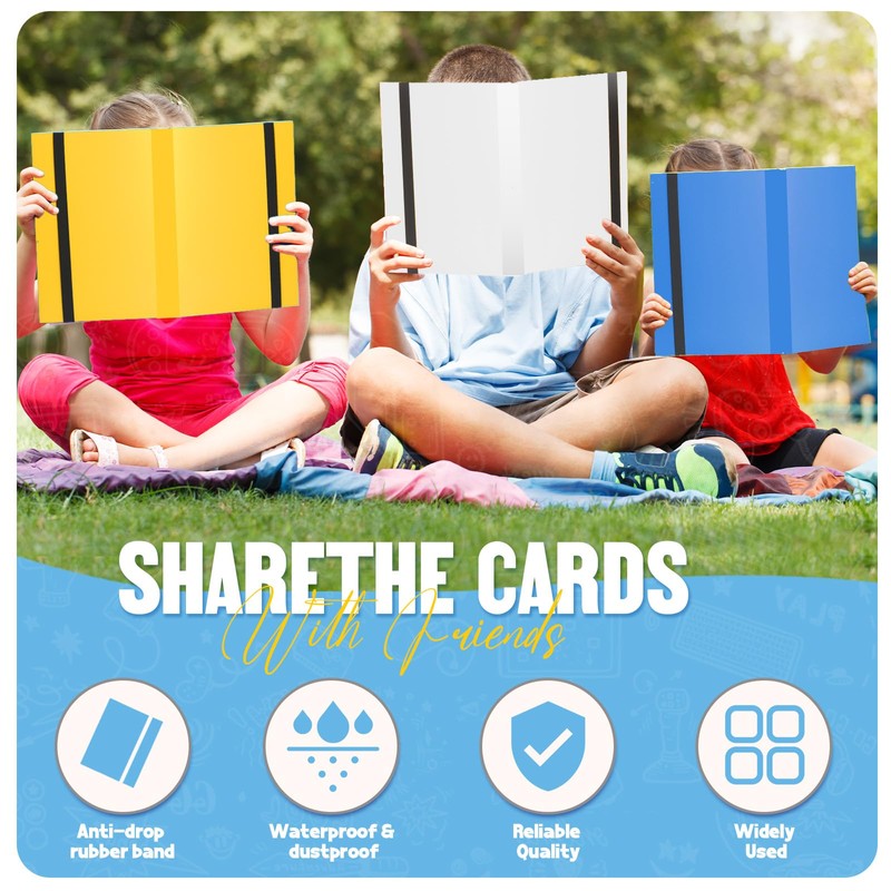 Card Binder 9-Pockets, Trading Card Binder, 20 Pages, 360 Card
