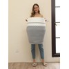 26" x 20" Tall Extra Large Storage Basket with Lid,