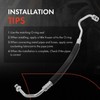 A-Premium A/C Discharge Line Hose Assembly Compatible with Nissan Pathfinder