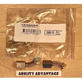 Permobil NEW: PERMOBIL Carbon Motor Brushes, for M3, F3, F5, M5, M300, M400, M300HD, C350
