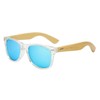 Long Keeper Polarized Bamboo Wood Arms Sunglasses Classic Women Men