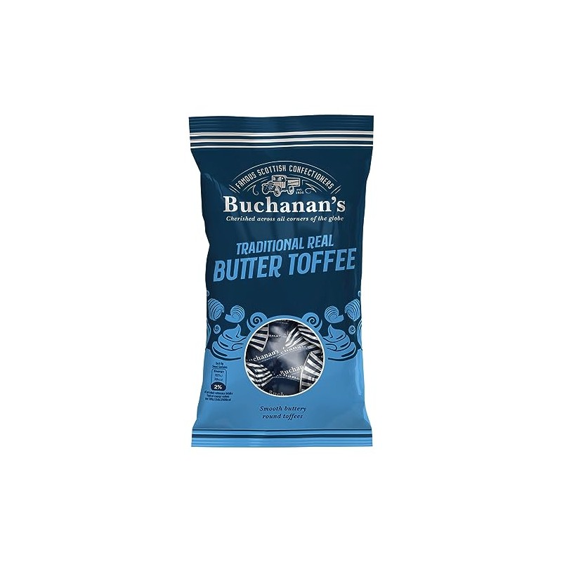 Buchanan's Traditional Real Butter Toffee 120g x 1