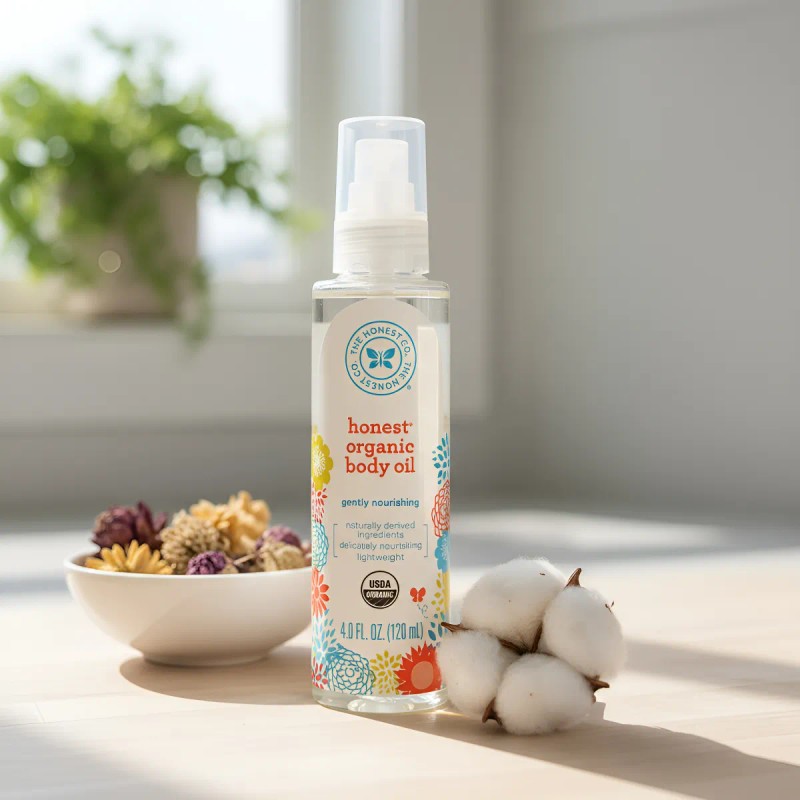 Honest Company ® Burbujas De Baño 355ml + Aceite Corporal
