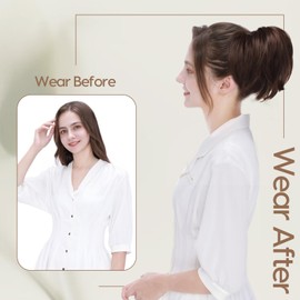 Benehair Ponytail Extension 12 Inch Long Short Claw Clip in Hair Extension Curly Synthetic Hair Extensions Clip in Natural Black Hair Pieces for Women(Natural Black, 75g)