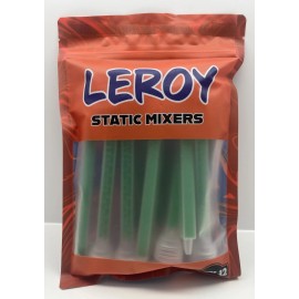 LEROY 12 Epoxy Mixing Nozzle Tips Static Mixer Mix Tube for Adhesive Gun Applicators