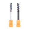 SpeTool 2 brocas de aluminio de vástago de 1/4 pulgadas,