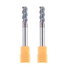 SpeTool 2 brocas de aluminio de vástago de 1/4 pulgadas, 3 flautas, 2-1/2 pulgadas, OVL SPE-X de larga vida útil