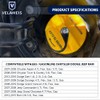V V ELAMIES 52030380AA,52030380AB,52124596AA,Gas Fuel Filler Tank Cap Fits Dodge