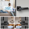 Smart Lock 4 in 1, Fingerprint Door Lock Set with