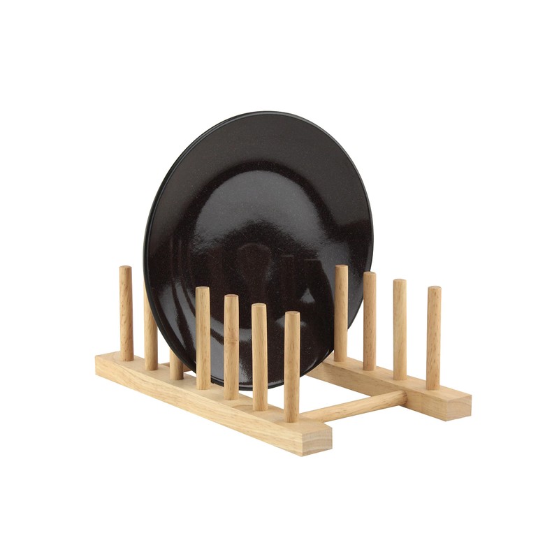 APOLLO 5001 Wooden plate rack, Wood, 26x15x12