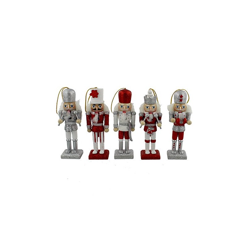 Widdop Gifts Set Of 5 Nutcracker Figurines - Christmas Tree